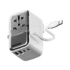 Bộ sạc du lịch 4 cổng 35W tích hợp cáp Type C Momax UA21 