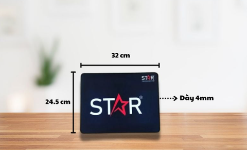 Miếng lót chuột STAR PM-M7P 245x320x4mm