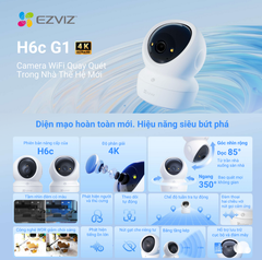  EZVIZ H6C G1 8MP — camera wifi trong nhà 8MP (4K Ultra HD) 