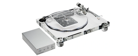 Mâm than Audio Technica AT LPA2 khung máy acrylic​​​​​