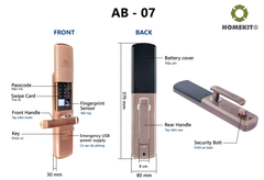  Khóa Vân Tay HomeKit AB-07 