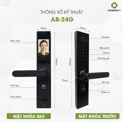  Khóa thông minh HomeKit AB-24G – Camera giám sát 5 trong 1 