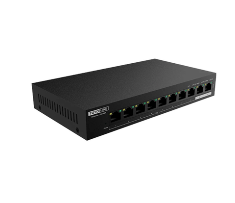 TOTOLINK SW1008P switch PoE 8 cổng + 2 uplink Gigabit