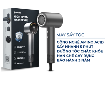 Máy Sấy Tóc Tốc Độ Cao Havatek Chăm Sóc Tóc Chuyên Sâu