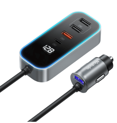 Tẩu sạc ô tô Mcdodo 107W CC 1900 5 cổng