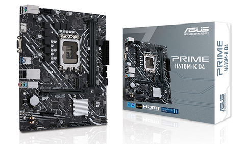 Mainboard Asus Prime H610M-K DDR4 cấu hình mạch