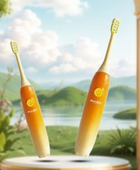 Bàn chải đánh răng điện Magic Kid 02 màu cam cho bé 