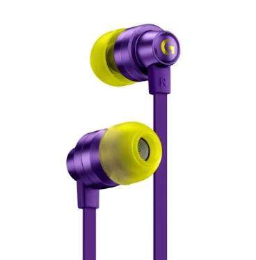 Tai nghe In-Ear Gaming Logitech G333 KDA Màu Tím