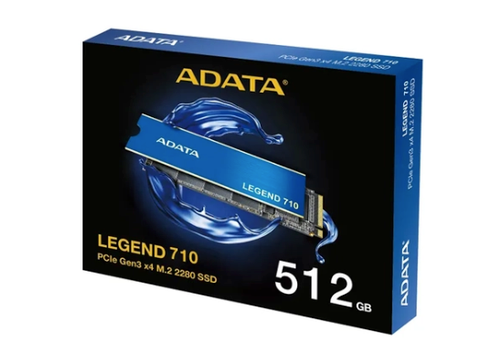 Ổ cứng SSD ADATA Legend 710 512GB M.2 NVMe PCIe Gen 3x4 kích thước 2280
