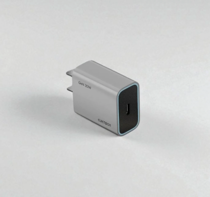 Củ sạc nhanh Cuktech GaN 1C 20W HA716C xám