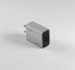  Củ sạc nhanh Cuktech GaN 1C 20W HA716C xám 