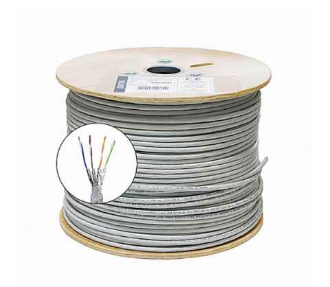 Cáp mạng Dintek PowerMAX7 Cat7 S/FTP 305m 23AWG LSZH Dca