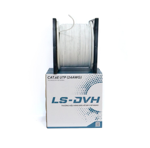 Cáp mạng LS-DVH Cat6E UTP 24AWG 305m