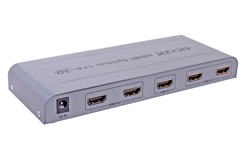 Bộ chia HDMI DTECH DT-7144 1 ra 4 – Hỗ trợ 4K 2K