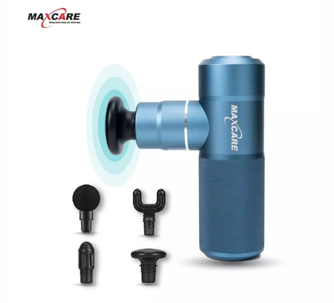 Súng massage cầm tay giãn cơ 4 đầu Maxcare Max638Smart