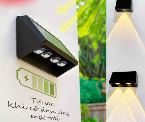 Đèn LED hắt tường năng lượng mặt trời Điện Quang