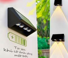  Đèn LED hắt tường năng lượng mặt trời Điện Quang 