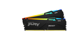  RAM Desktop Kingston Fury Beast RGB 64GB (2x32GB) DDR5 