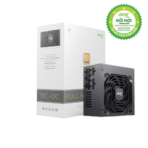 Nguồn Acer AC750 750W 80 Plus Bronze Full Range Full Modular