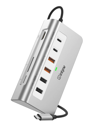 Hub USB-C 9-in-1 INTPW P9 Pro HDMI 4K 60Hz