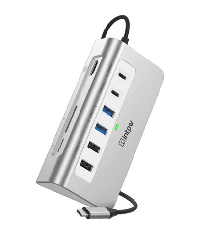 Hub USB-C Intpw P9 9-in-1 HDMI 4K 60Hz