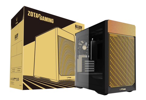 Vỏ case ZOTAC GAMING ALLOY Black mATX hỗ trợ GPU 412mm
