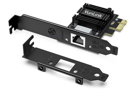 Card Mạng 2.5Gb VunLink RTL8125B – PCIe x1, RJ45
