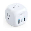 Anker 9231 – Thiết bị mở rộng ổ cắm với 3 ổ cắm và sạc USB C 20W