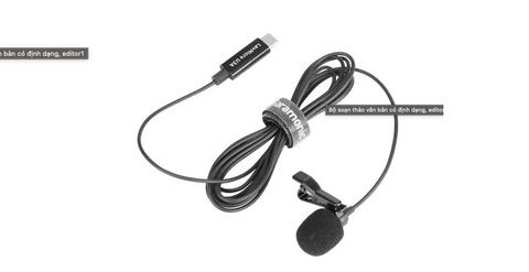 Micro thu âm kẹp áo Saramonic LavMicro U3A (FS514)