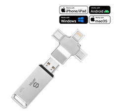  JDTDC USB 512GB 4-in-1 Auto Backup – iPhone, Android, Máy Tính 