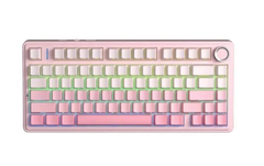  Bàn phím cơ gaming AULA F75 Hồng Gradient Side-Engraved 