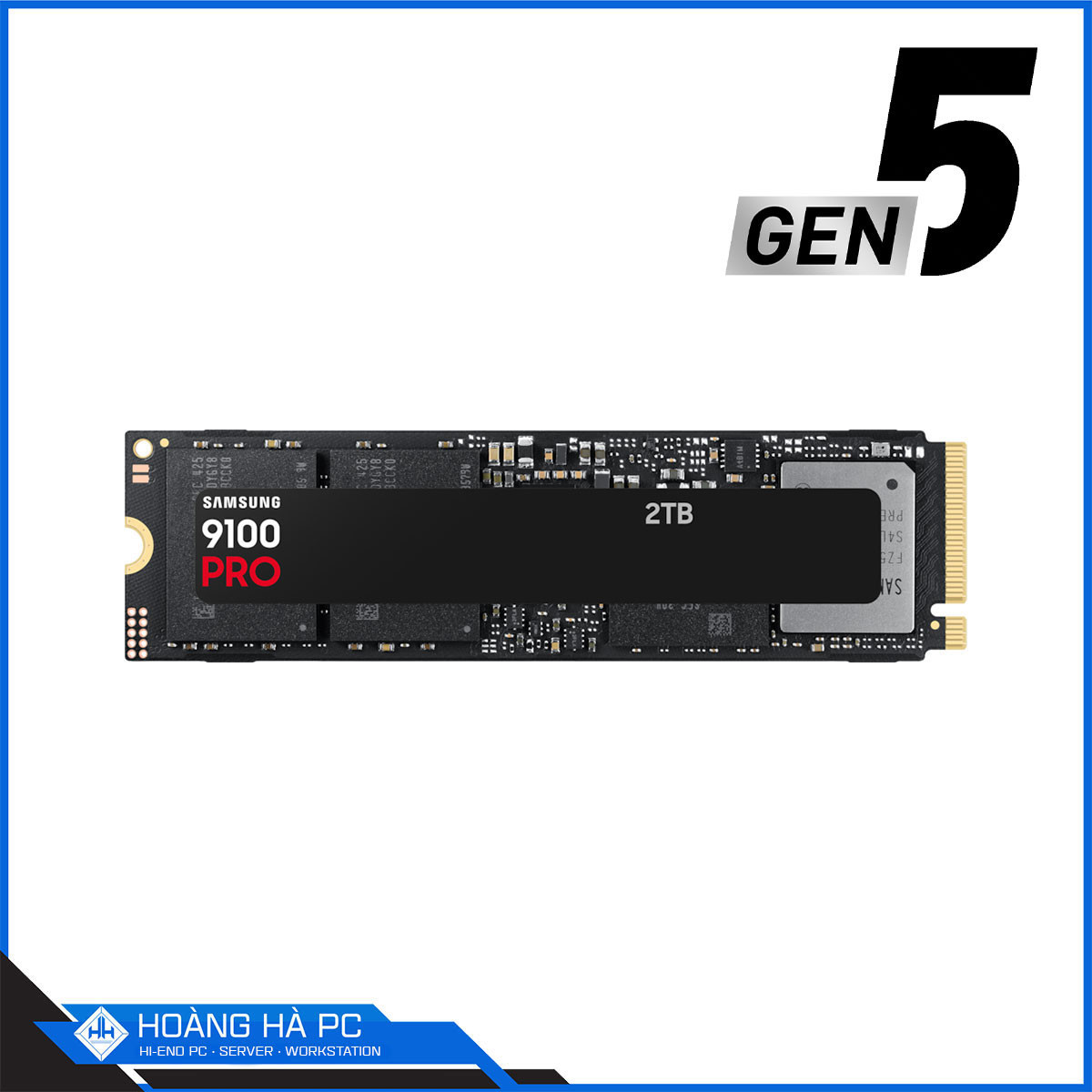 Ảnh minh họa Ổ cứng SSD Samsung 9100 Pro 2TB M.2 PCIe Gen5 x4 (Đọc 14700MB/s - Ghi 13400MB/s) 1