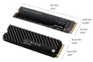 Ảnh minh họa Ổ cứng SSD Western Digital Black SN750 PCIe Gen3 x4 NVMe M.2 2TB WDS200T3X0C 2