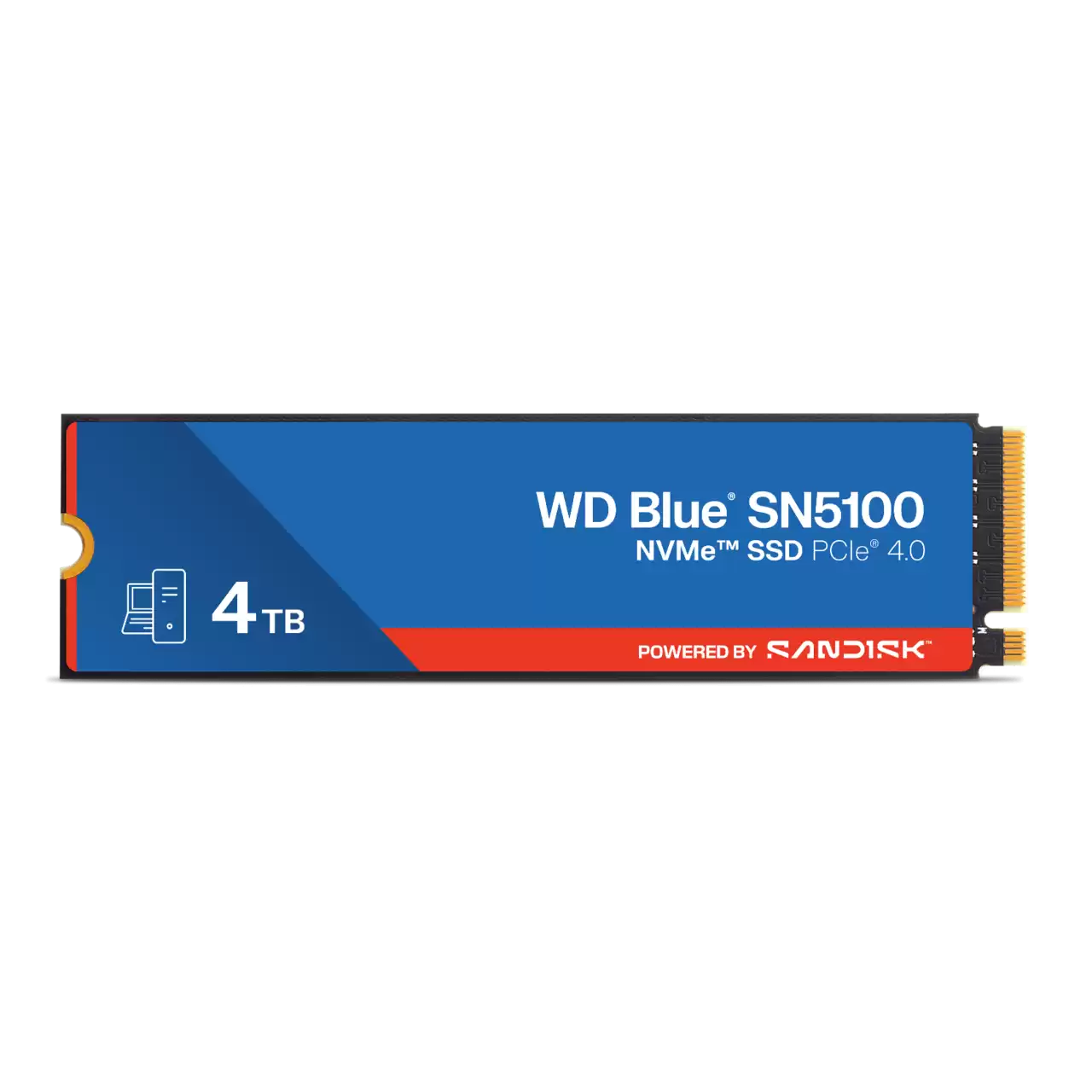 Ổ cứng SSD Western Digital Blue SN5100 4TB | NVMe PCIe Gen4, M.2 2280 (WDS400T5B0E)