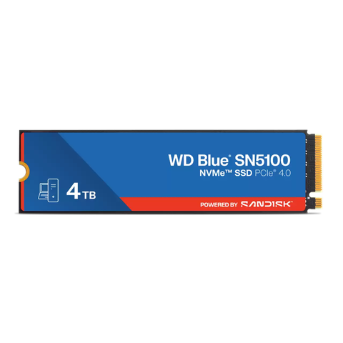 Ổ cứng SSD Western Digital Blue SN5100 4TB | NVMe PCIe Gen4, M.2 2280