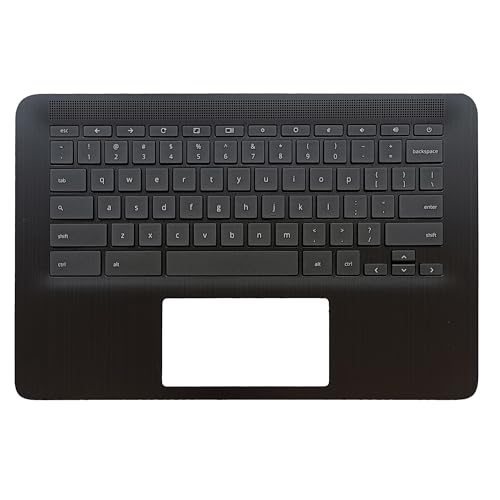 Thay Vỏ Laptop HP Chromebook 14 G7 CB E 14 G7 TPN-Q255 Laptop Upper Case Palmrest Keyboard Assembly Part M47207-001 Top Cover Replacement for Zin