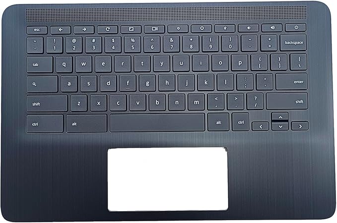 Thay Vỏ Laptop HP Chromebook 14 G6 Laptop Upper Case Palmrest with Keyboard Assembly Part L90459-001 Replacement for Zin