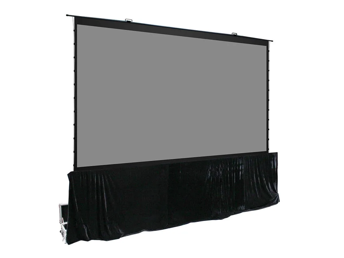 Ảnh minh họa Màn chiếu Elite Screens QuickStand 5-Second Tension 5D 145 inch QS145HT-C5D – Màn đặt sàn cỡ lớn chống sáng 1