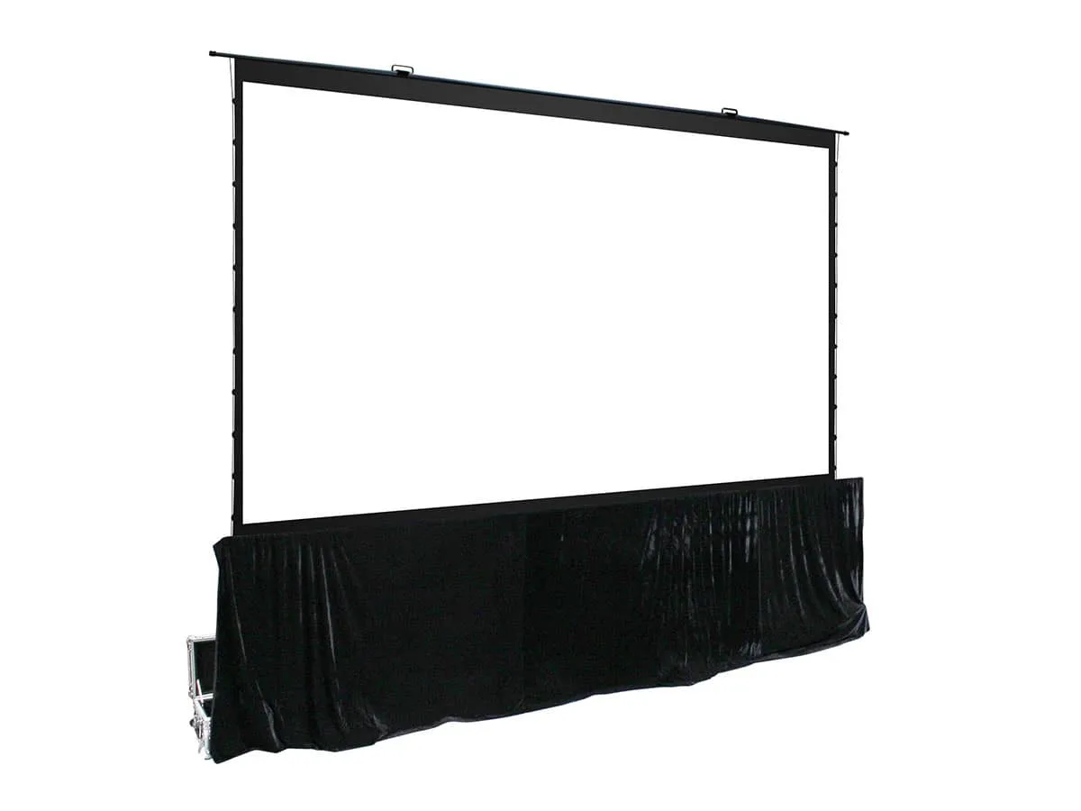 Ảnh minh họa Màn chiếu Elite Screens QuickStand 5-Second Tension 5D 145 inch QS145HT-C5D – Màn đặt sàn cỡ lớn chống sáng 2