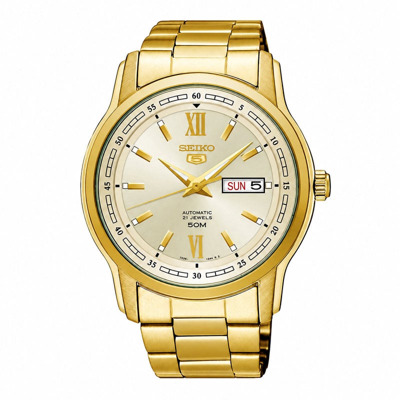 Seiko SNKP20K1 – Nam – 42mm – Kính cứng – Automatic (Cơ tự động) – Dây kim loại