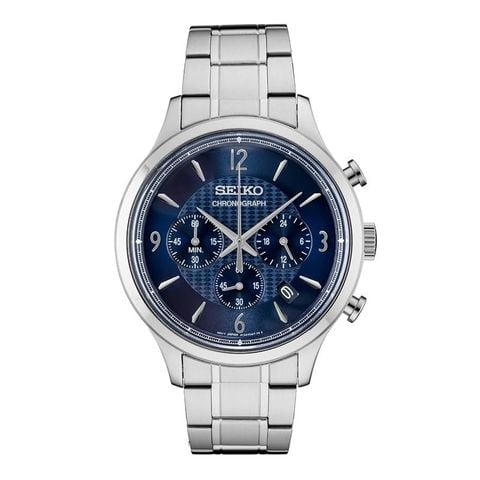 Seiko SSB339P1 – Nam – 43,5mm – Kính cứng – Quartz – Dây kim loại