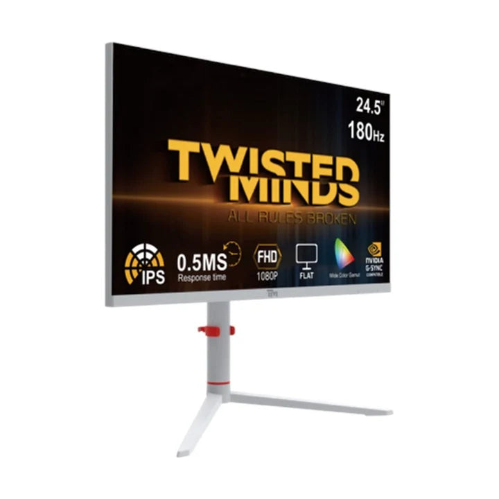 Ảnh minh họa Twisted Minds Frost Series 24" FHD 180Hz 0.5ms Fast IPS HDMI 2.1 Màn hình chơi game - Trắng 1