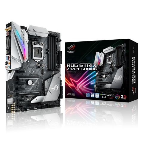 Mainboard Asus ROG STRIX Z370-E GAMING (Chipset Intel Z370/Max 64Gb)