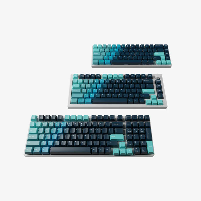 Ảnh minh họa Set Keycap Glorious GPBT Celestial Ice (114 nút) 1
