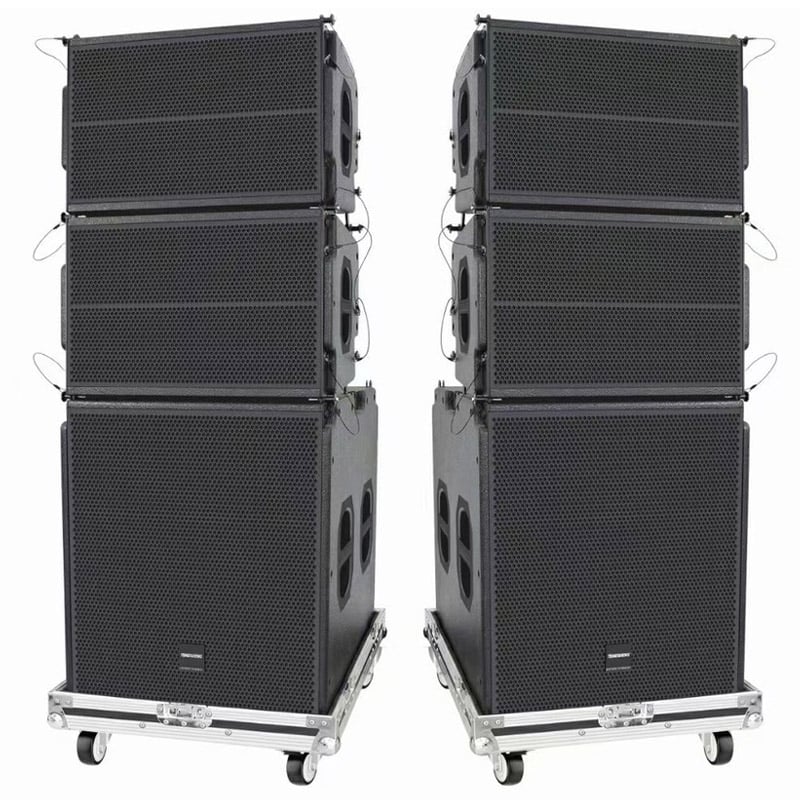 Ảnh minh họa Dàn âm thanh Line Array Active Temeisheng 02 (Line Array Active Temisheng LT-15, Yamaha MG 12XU, Alto TX312,...) 2