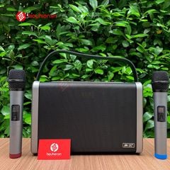  ShengYou A7 – Loa Karaoke Di Động + Kèm 2 Micro Không Dây 