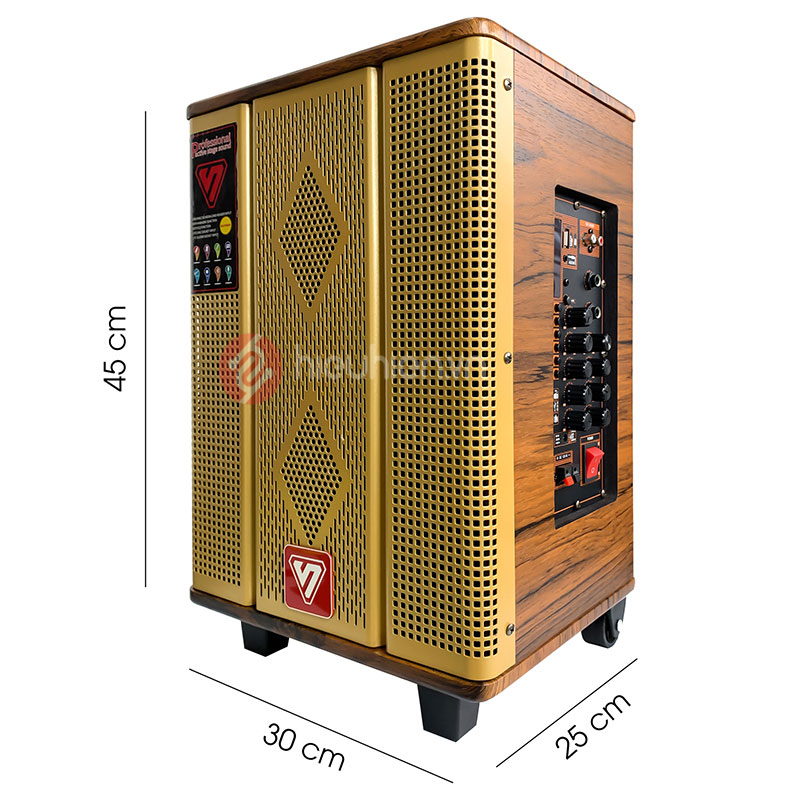 Ảnh minh họa ShengYou YS108 – Loa Kéo Giá Rẻ Công Xuất 150W, Kèm 2 Micro Không Dây 1