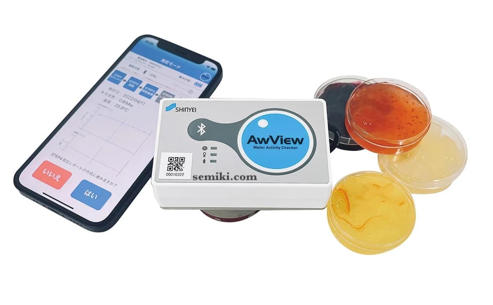 SHINYEI AwView máy đo độ hoạt động nước trong thực phẩm 0.1~1.0Aw