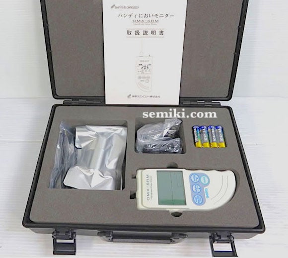 SHINYEI OMX-SRM odor monitor máy phân tích nồng độ mùi (0~999)