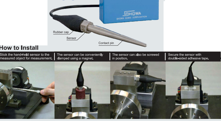 Ảnh minh họa SHOWA SOKKI 1332B-01L máy đo độ rung 0.01 to 19.99 m/s² 1